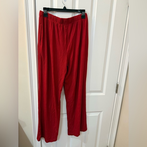 NWT SKIMS Soft Lounge Pants in size Medium and XS in Brick Red - Picture 5 of 5